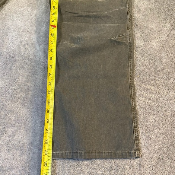 Kuhl Revolvr Jeans Mens 36x30 Gray Vintage Patina Dye Straight Denim Hiking - Picture 3 of 10